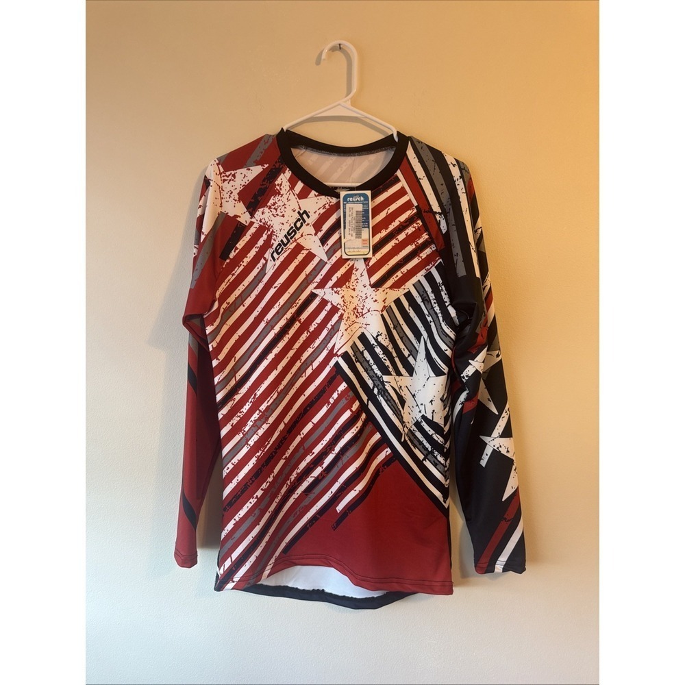 NEW‎ Reusch Patriot II Pro-Fit Soccer Goalkeeper Jersey Adult Sz M 3811302 $65